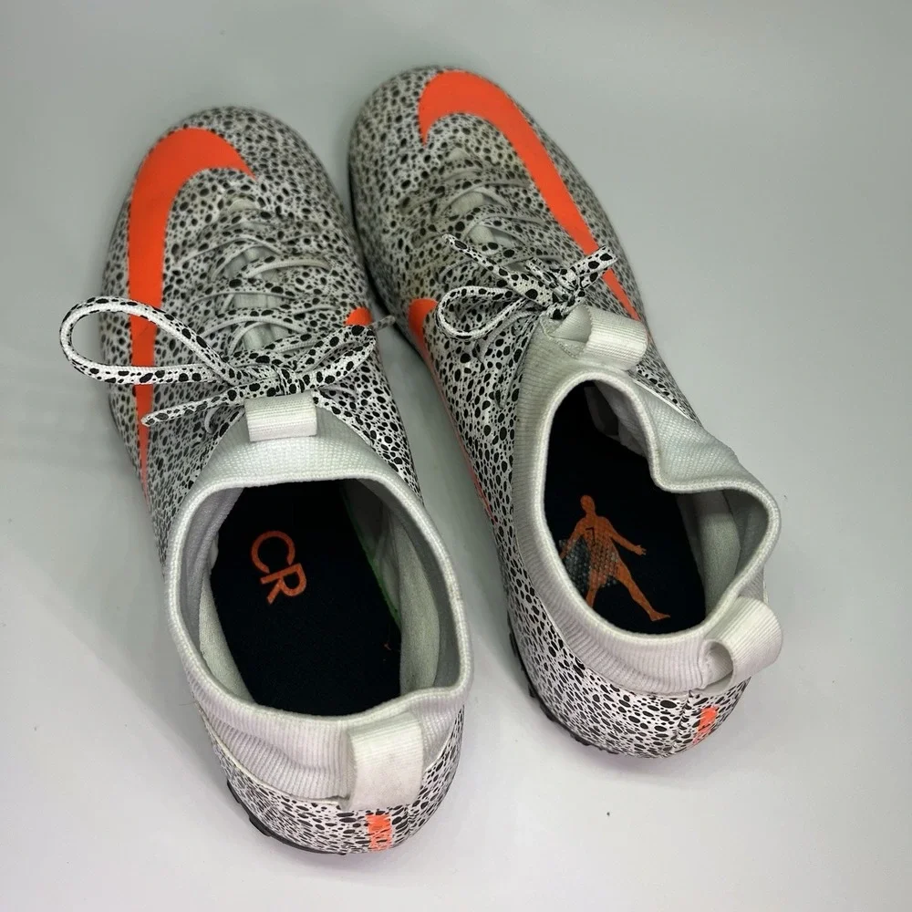 Nike Mercurial Superfly 7 Academy Size 6Y Turf Soccer Shoe CR7 Safari CV3187-180